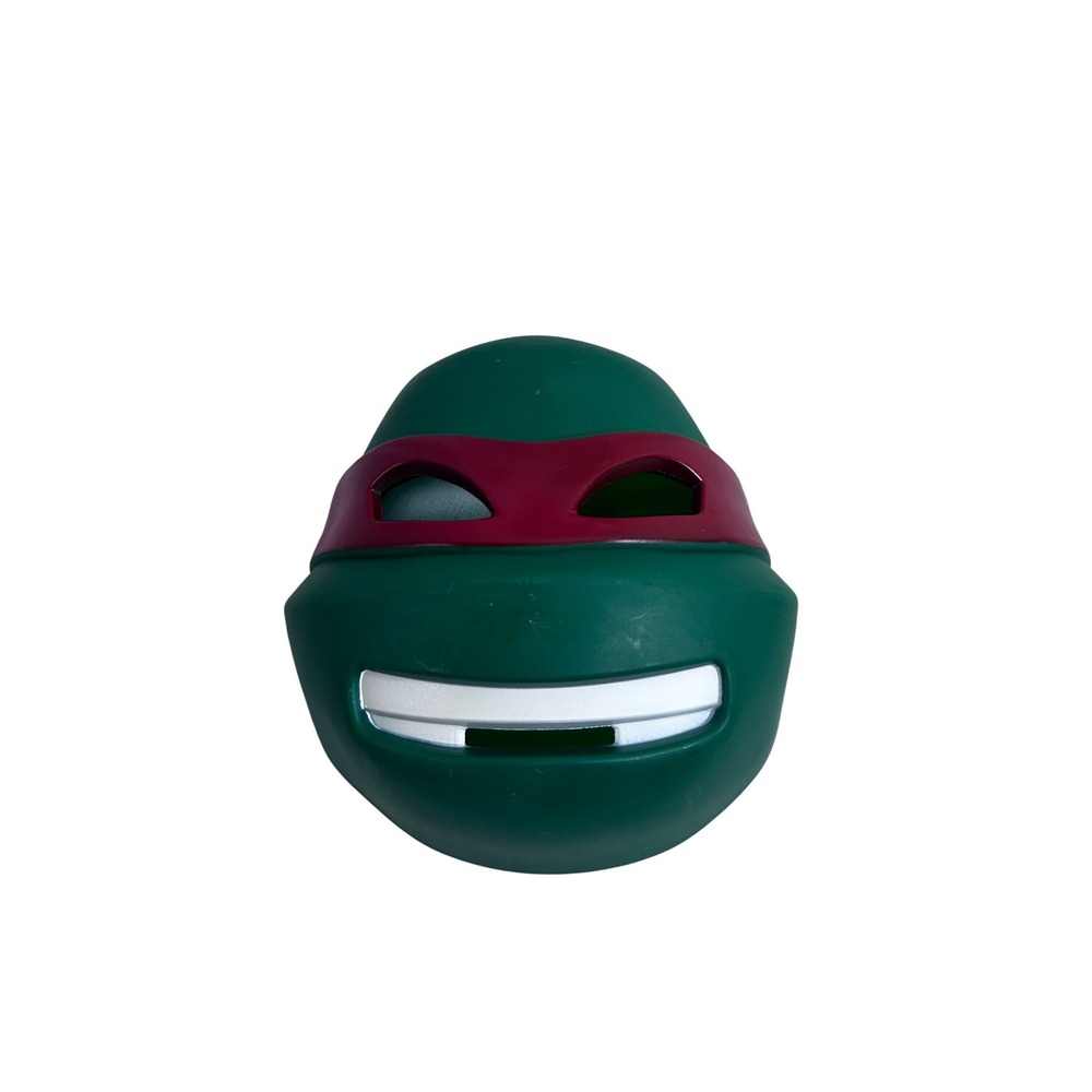 TMNT Raphael Costume Mask One Size Green Red Ninja Turtles Kids
